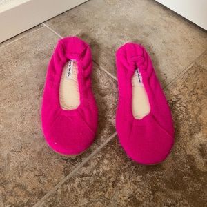 White and Warren Pink Ballet Slippers women's size 7/8